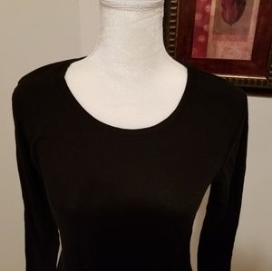 Black Long Sleeve Top